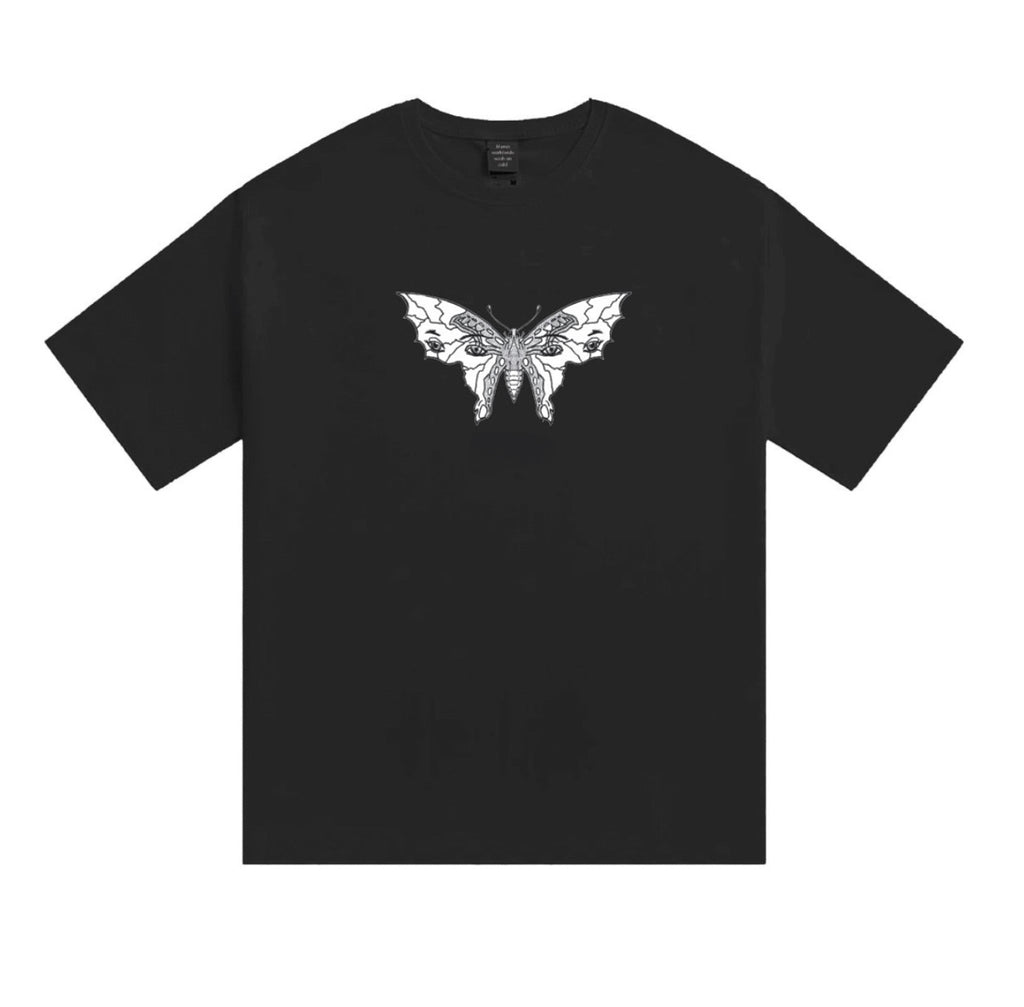 Black Butterfly Tee