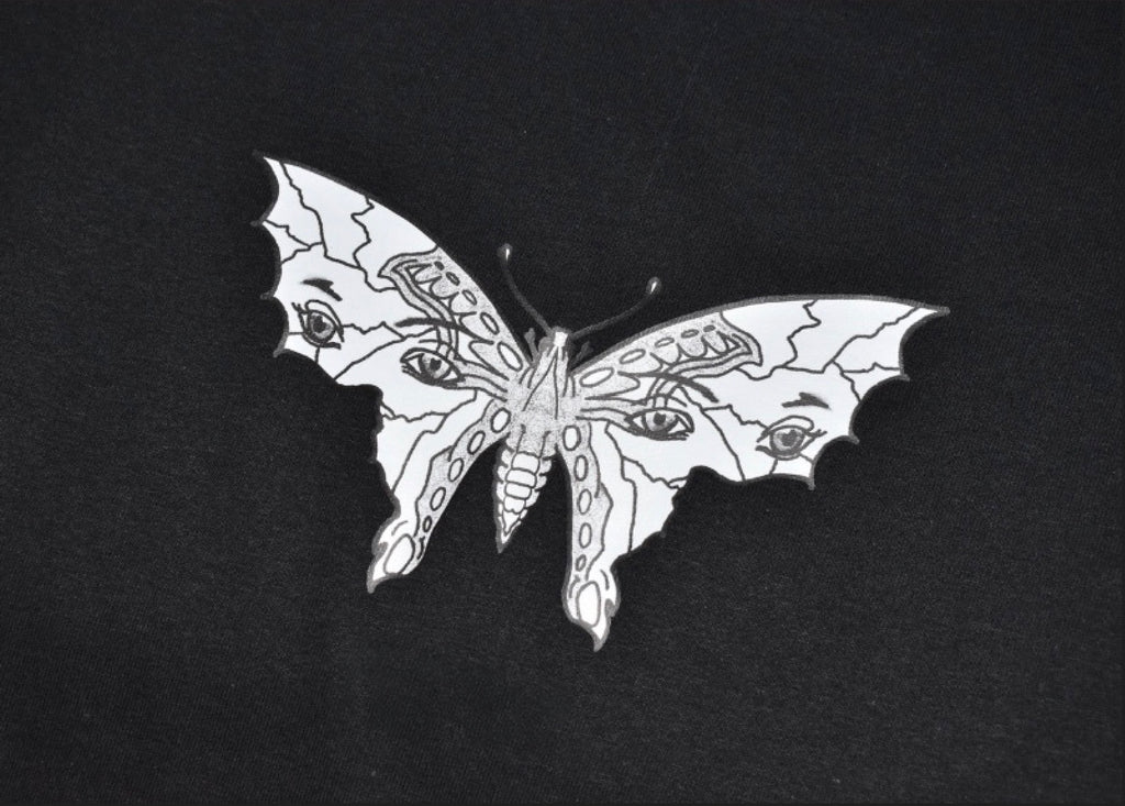 Black Butterfly Tee