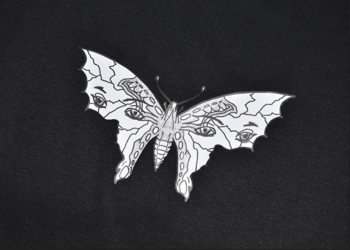 Black Butterfly Tee