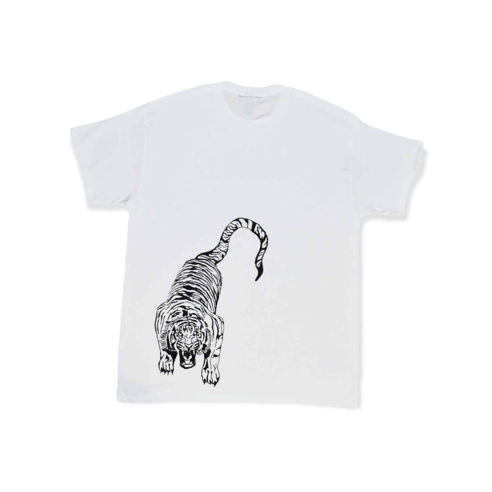 Tiger Tee White